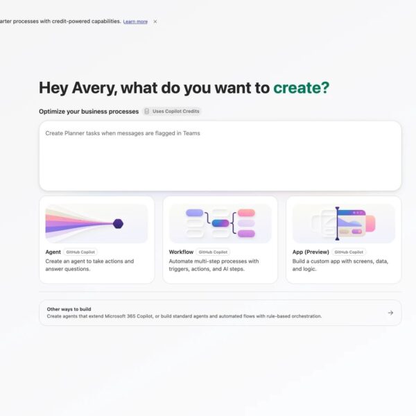 Microsoft brengt AI-gestuurd applicatie-ontwikkeling naar Copilot Cowork en Copilot Studio