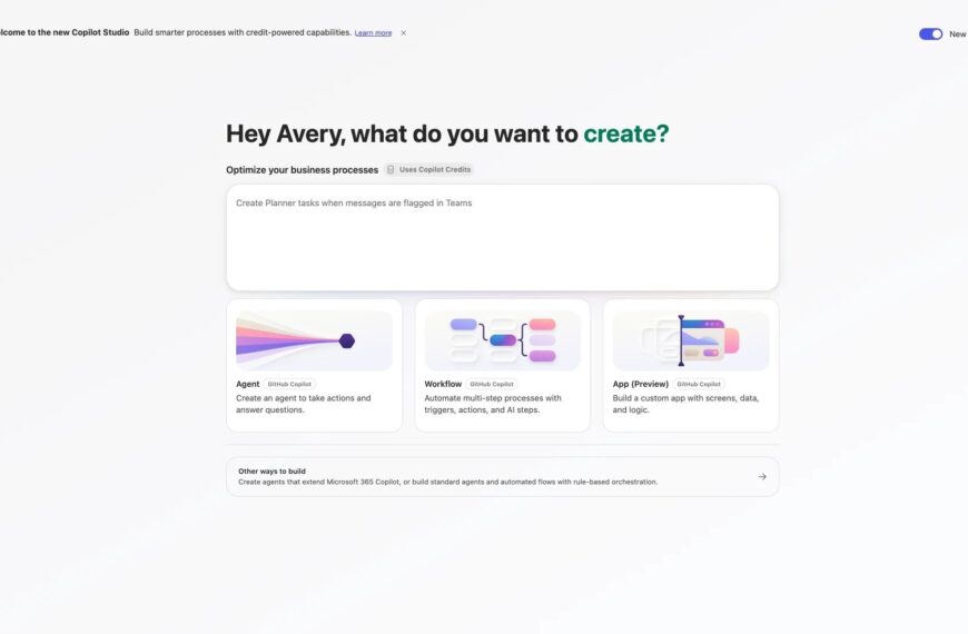 Microsoft brengt AI-gestuurd applicatie-ontwikkeling naar Copilot Cowork en Copilot Studio