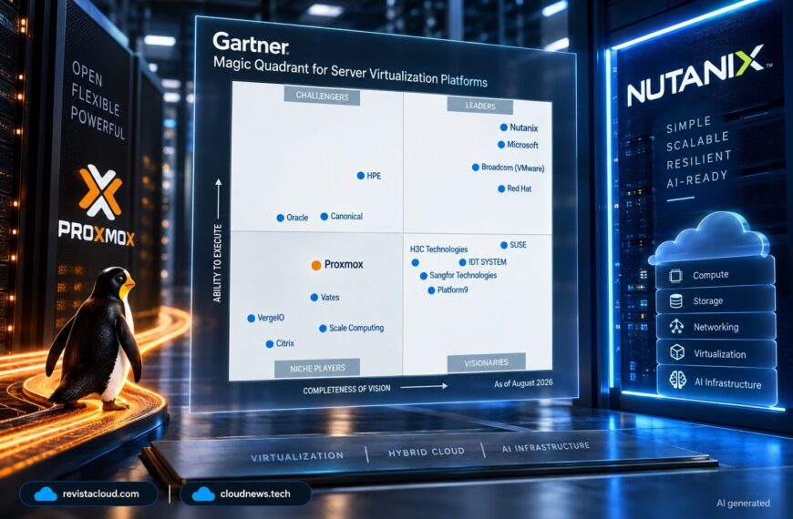 Nutanix leidt de nieuwe Gartner-ranglijst, maar Proxmox verandert het gesprek