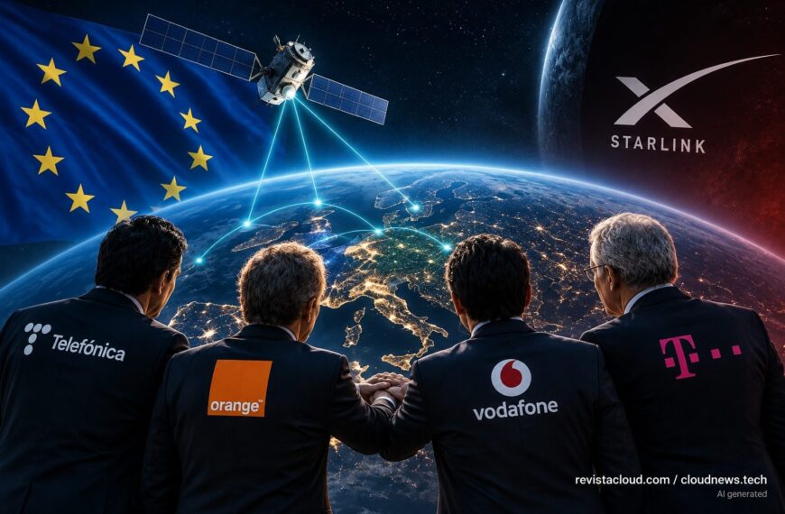 Telefónica, Orange, Vodafone en DT onderzoeken een Europese alliantie tegen Starlink