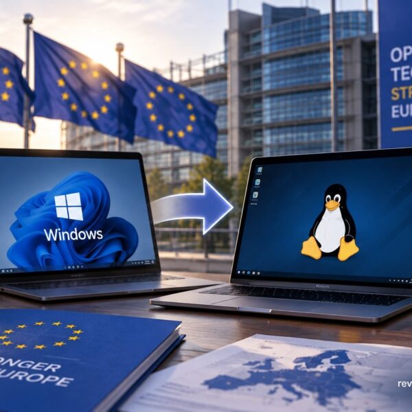 Moet Europa Windows vervangen door Linux in delen van haar administratie?