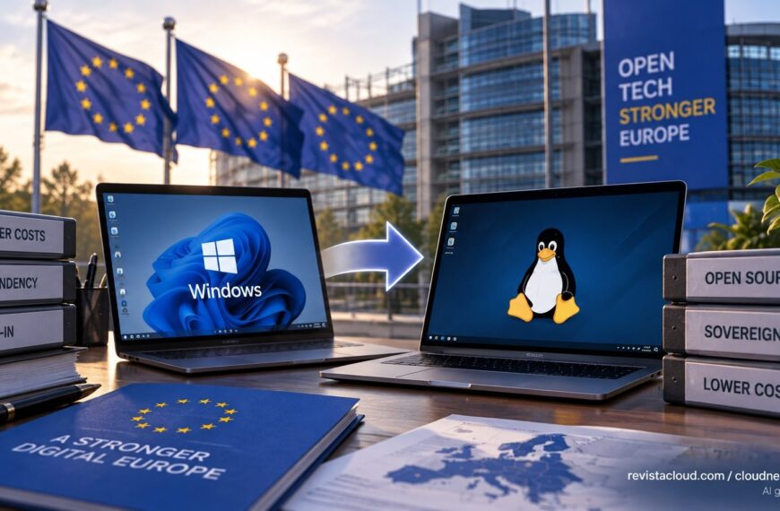 Moet Europa Windows vervangen door Linux in delen van haar administratie?