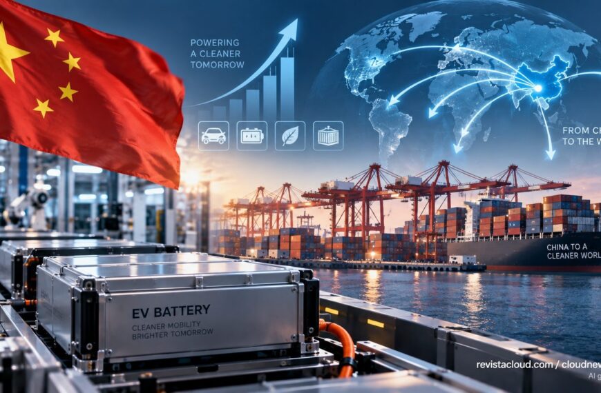 China versterkt haar wereldwijde dominantie op het gebied van batterijen terwijl de export groeit