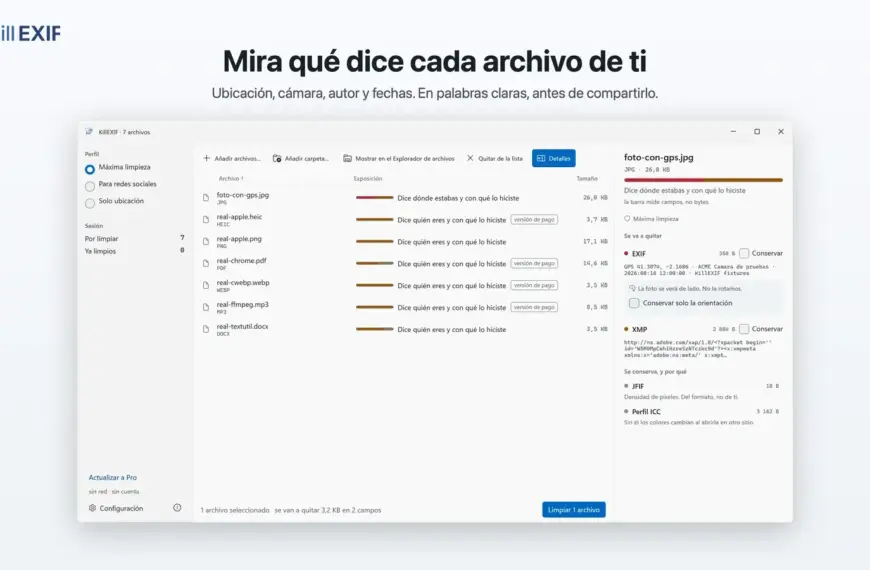 Verwijder metadata uit foto’s, PDF’s en Office-documenten