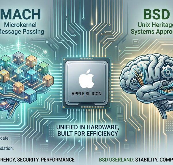 macOS draait geen twee kernels: zo combineert XNU de architecturen Mach en BSD