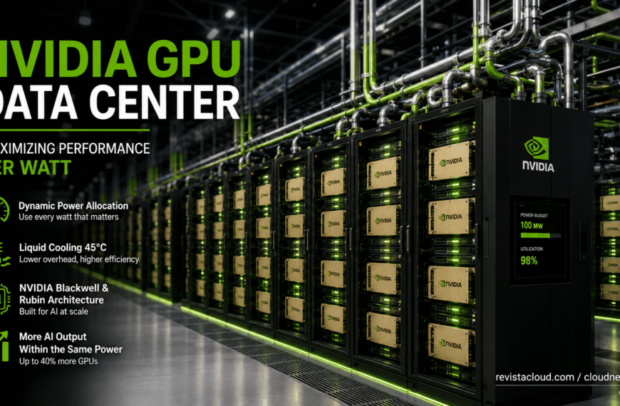 NVIDIA wil tot 40% meer GPU in datacenters plaatsen met dezelfde kracht