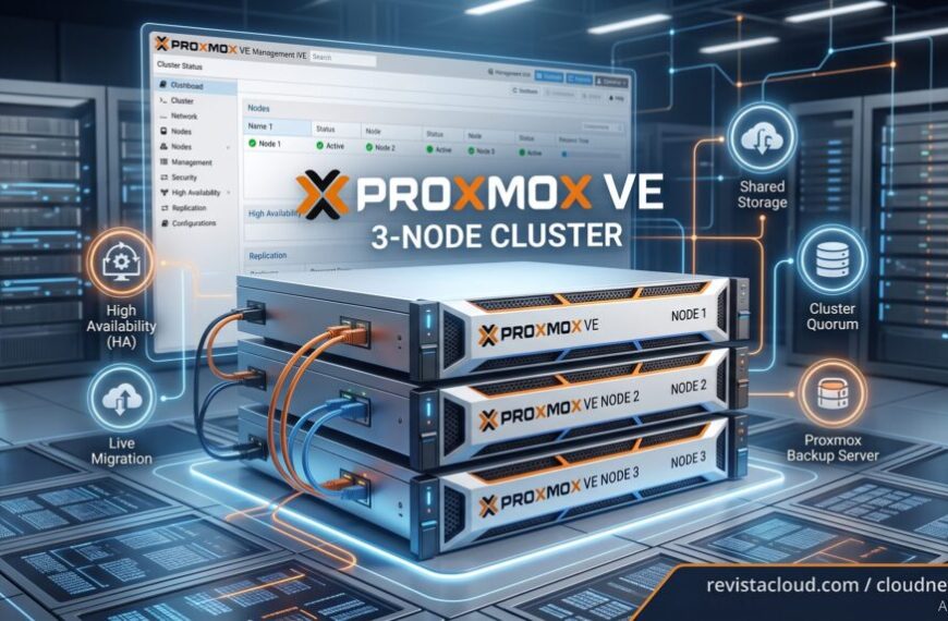Waarom zijn drie-knooppunt Clusters in Proxmox zo gebruikelijk?