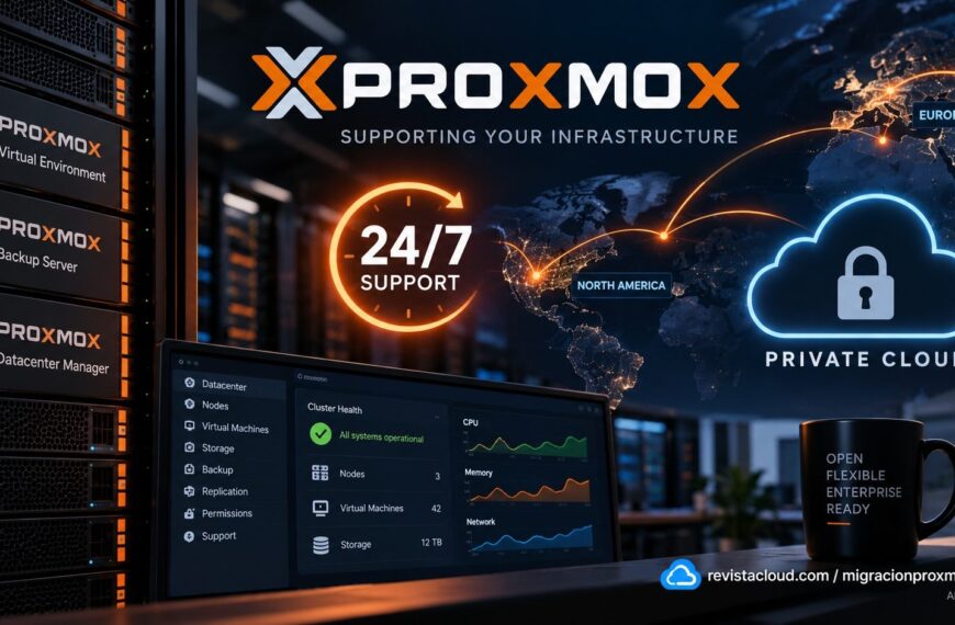 Proxmox zet een stap verder richting het grote bedrijfsleven met wereldwijde 24/7 ondersteuning