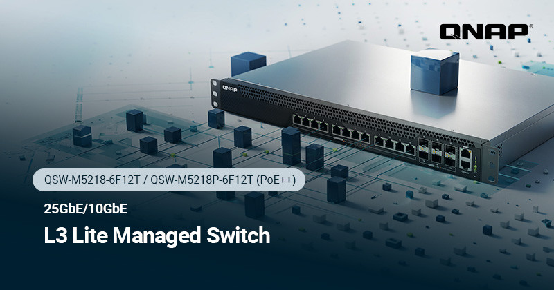 Switches 25GbE met L3 Lite router en PoE van 90 W