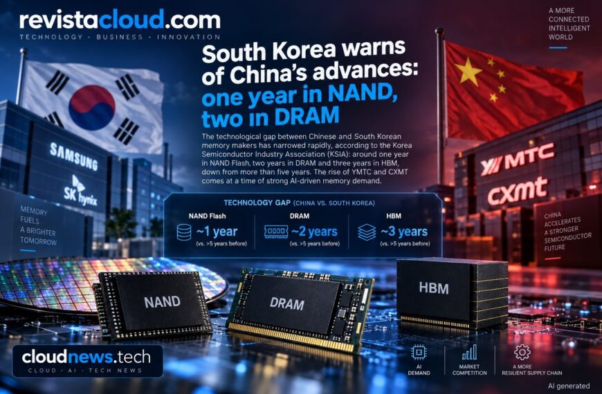 Zuid-Korea waarschuwt voor China’s voorsprong: een jaar in NAND en twee in DRAM