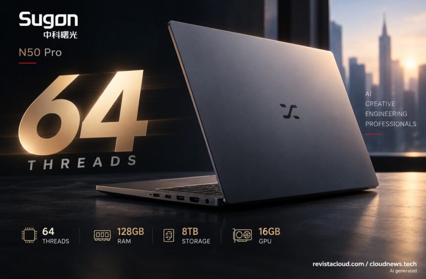 Sugon N50 Pro: China brengt 64 threads naar een laptop van slechts 1,69 kg