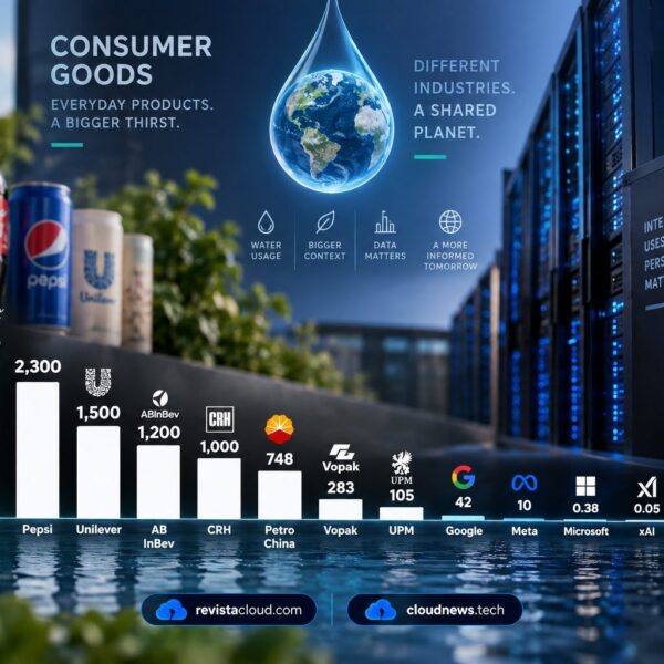 Verbruikt AI net zoveel water als de industrie? De vergelijking die de viraal grafiek ontkracht