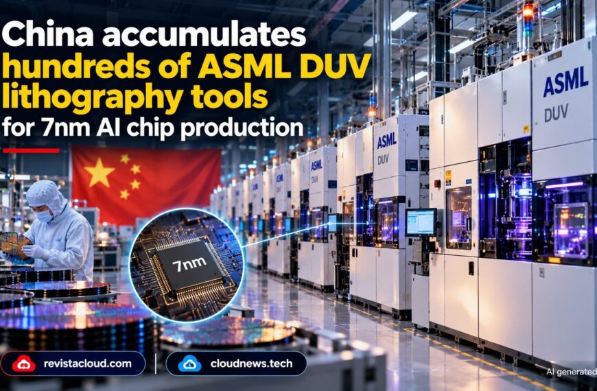 China verzamelt honderden DUV-apparaten van ASML en wint tijd om 7 nm-chips te produceren