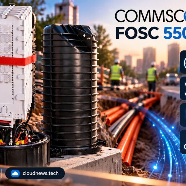 CommScope lanceert FOSC 550 om de uitrol van glasvezel te versnellen